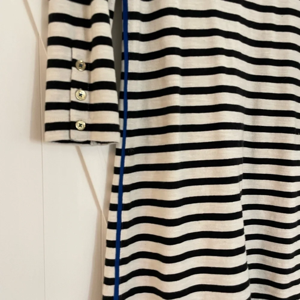 Jcrew Stripped Nautical Boat Neck‎ Dress
